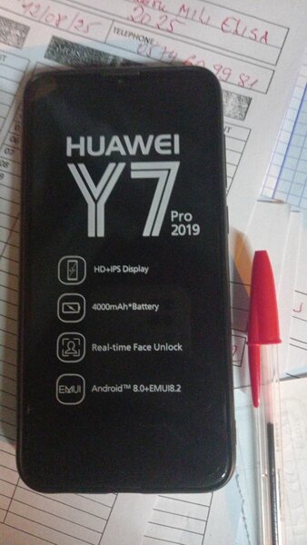 Huawei Y7  pro 2019