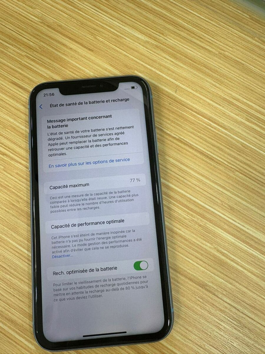 iPhone XR Bleu Débloqué