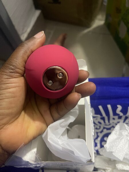 Stimulateur vibrant en silicone