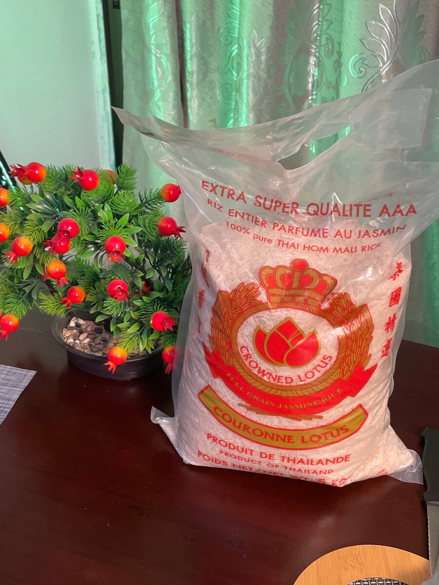 Riz Jasmin Thaï Couronne Lotus