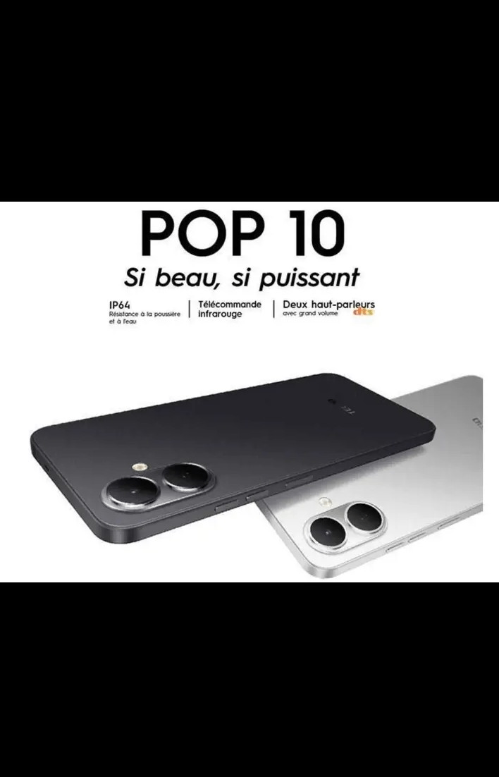 Téléphone POP 10 puissant