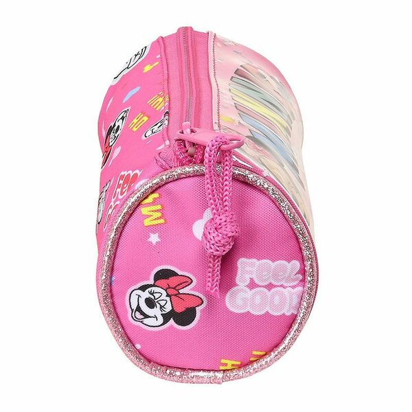 Trousse Minnie rose paillettes