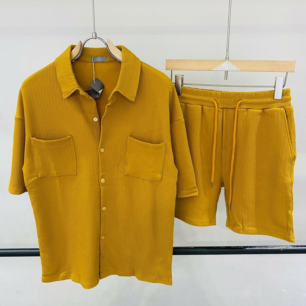 Two piece shirt, and shorts