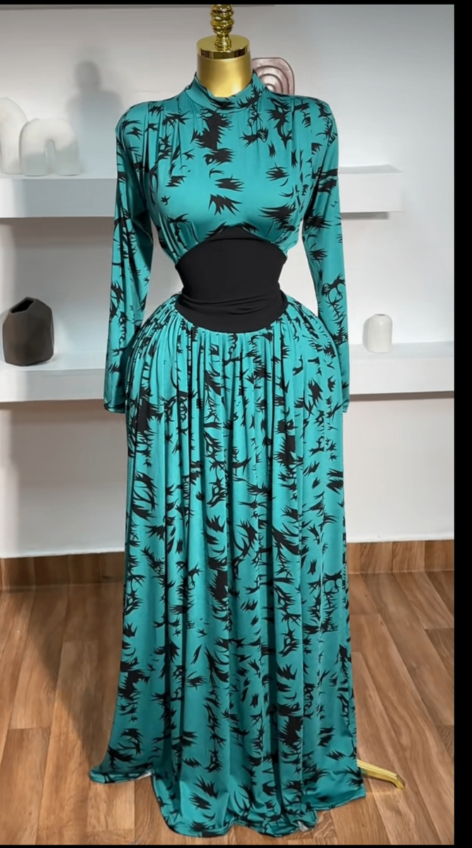 Robe volante Imprimée Élégante