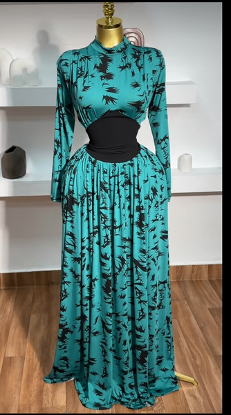 Robe volante Imprimée Élégante