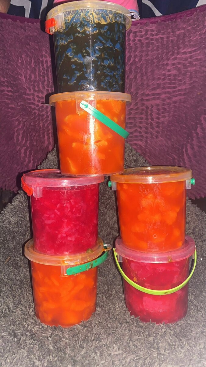 Confiserie de fruits variés