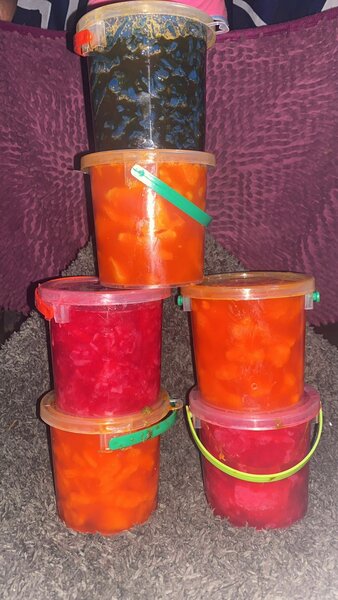 Confiserie de fruits variés