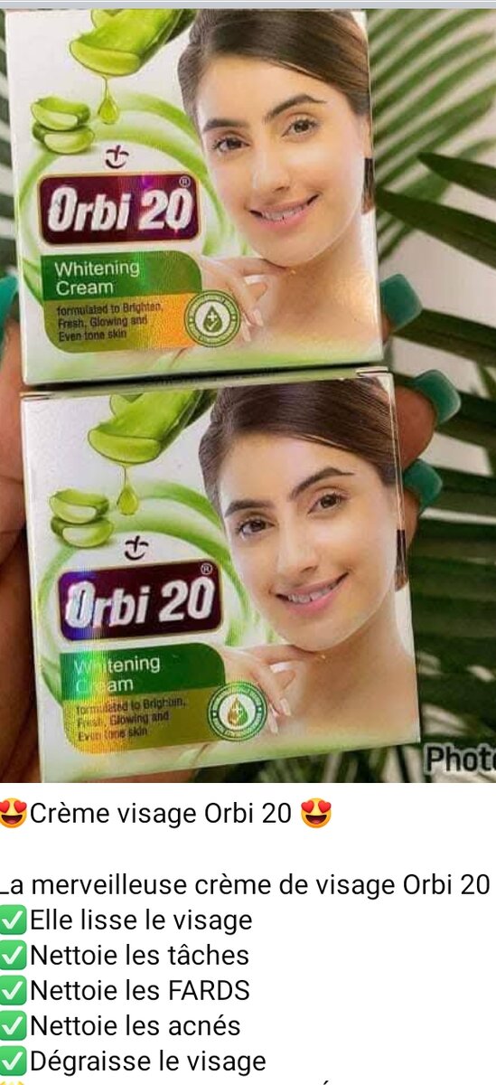 Crème de  visage Orbi
