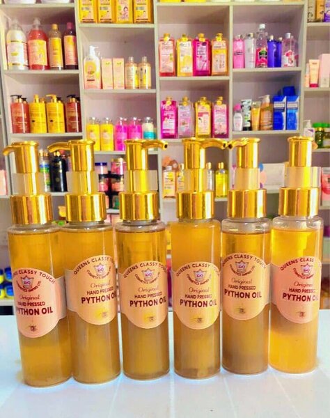 Original hand pressed Python oil with added fragrance