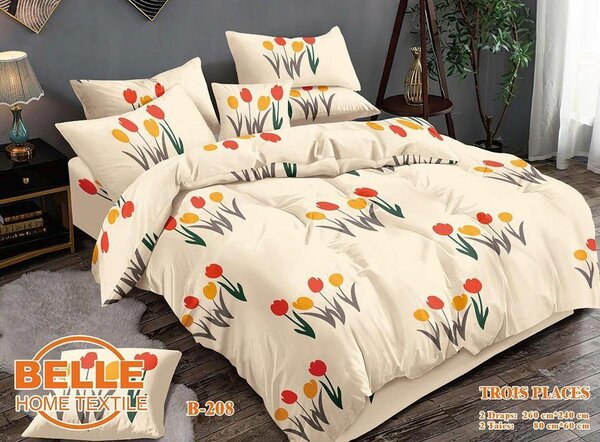 Drap de lit 3places