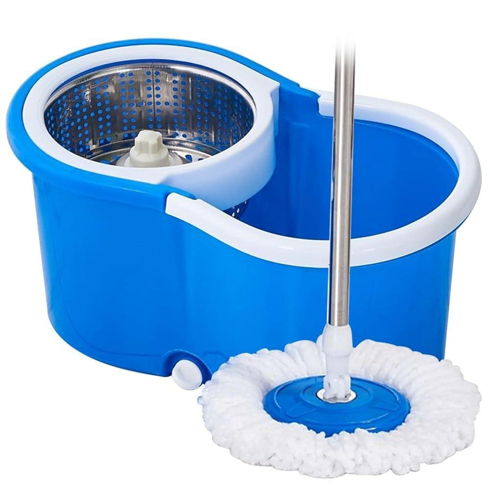 Seau à Essorage avec Balai Rotatif