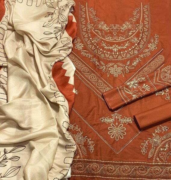 Shirt, trousers and duppata