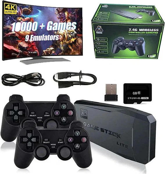 Console TV 4K avec Manettes