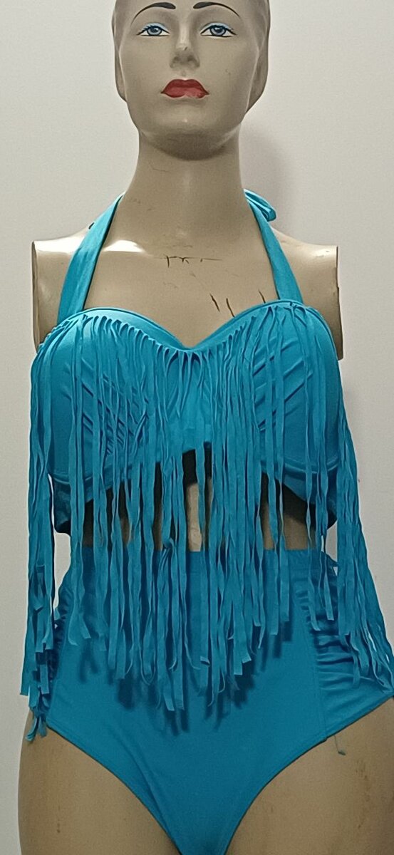 Maillot de bain à franges