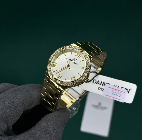 Турецкие часы Daniel Klein 🇹🇷 Золотистые