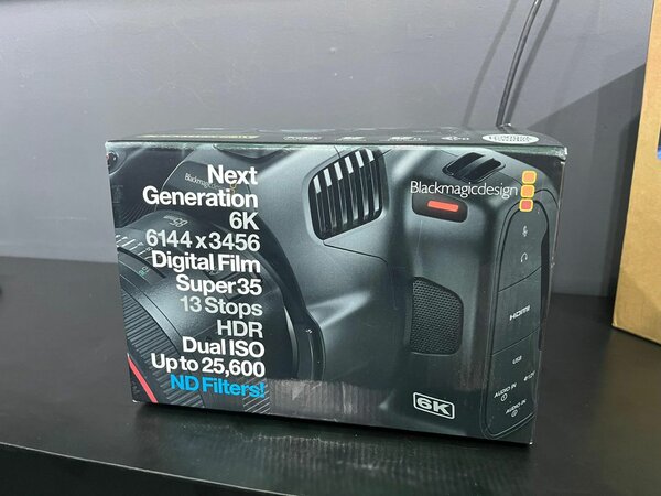 Blackmagic Pocket Cinema 6K Pro
