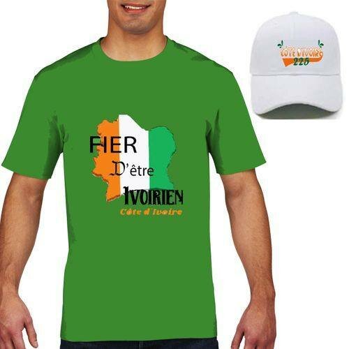 Polo "Fier d'être Ivoirien"