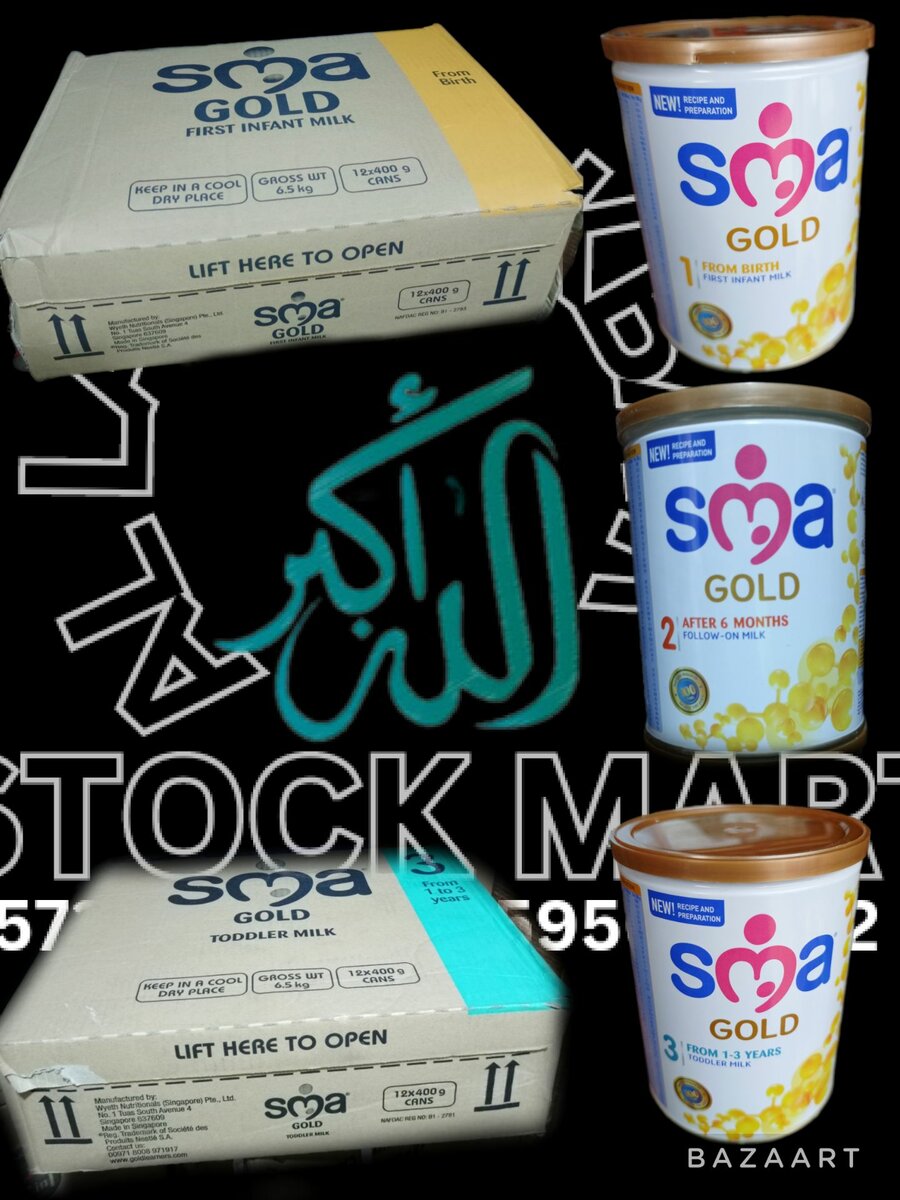 SMA GOLD 400G  BABY FORMULA 1-3