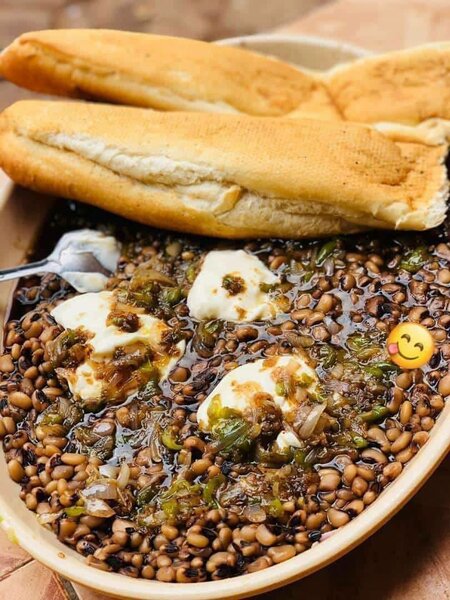 Plat de haricots savoureux