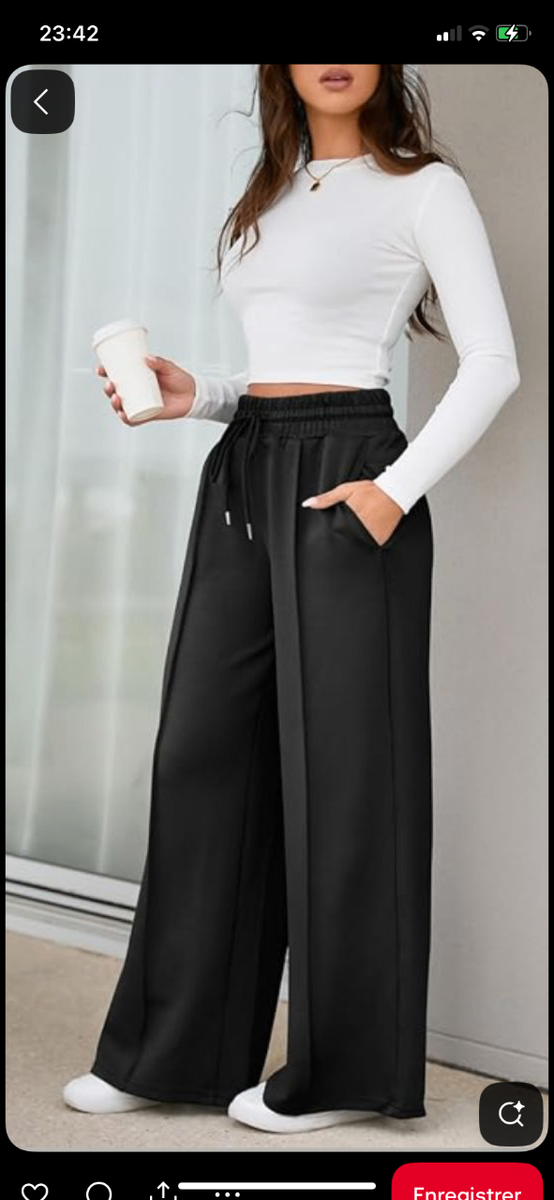 Pantalon de jogging ample femme