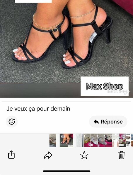 Sandales à talons élégantes