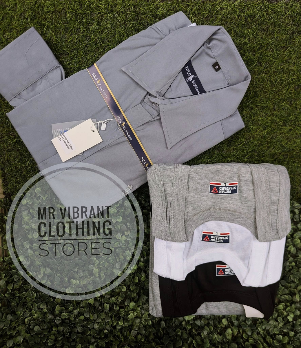 Combo of Quality Smart shirt and 3 set of Vests 