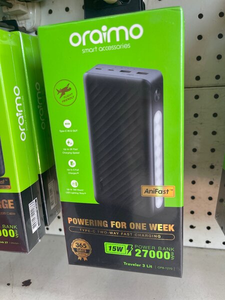 Oraimo 27000mAh Power bank