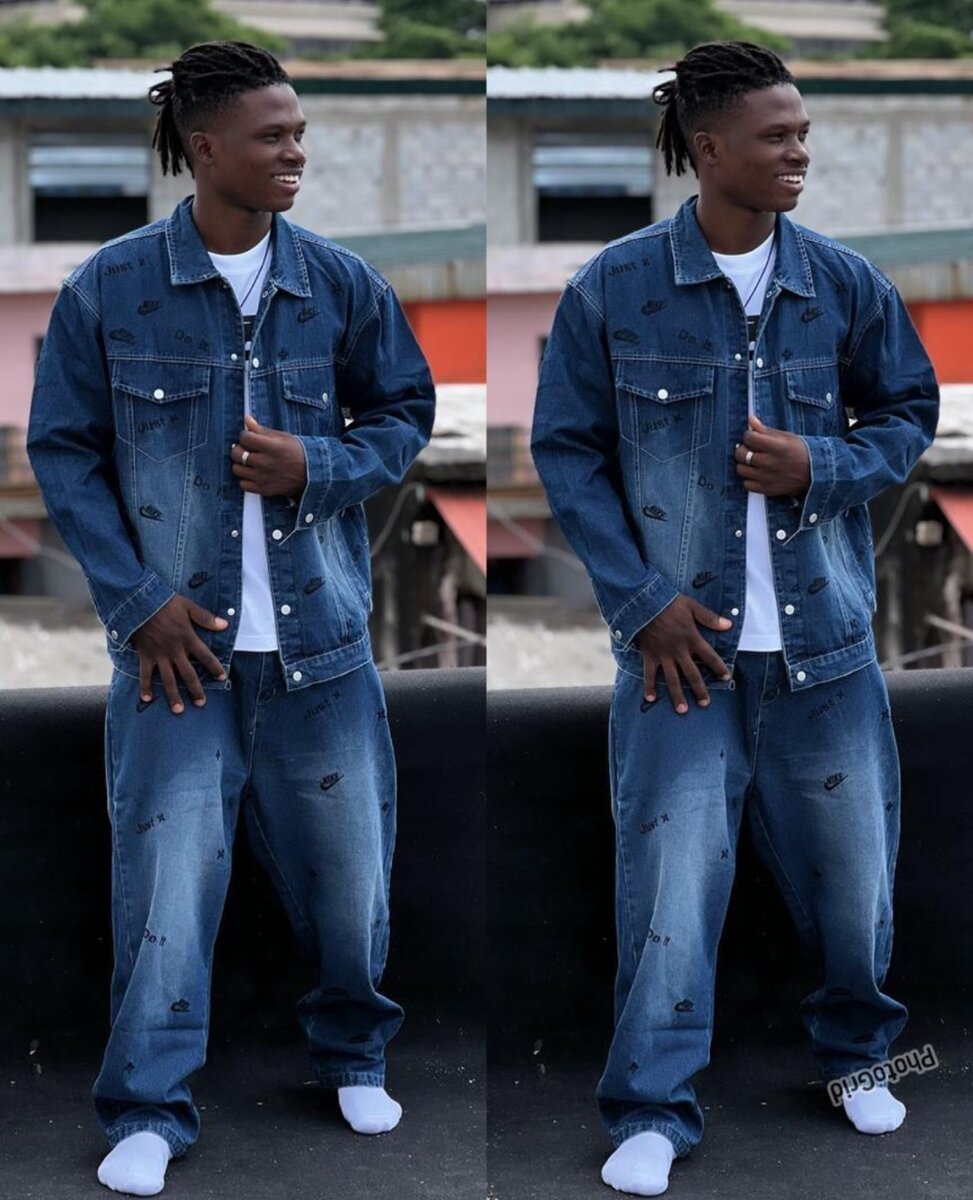 Ensemble en jean tendance