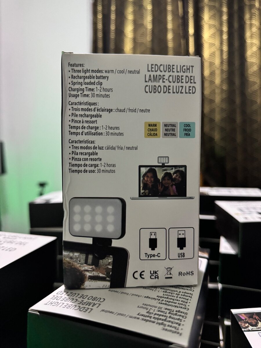 PORTABLE SELFIE LED LIGHT