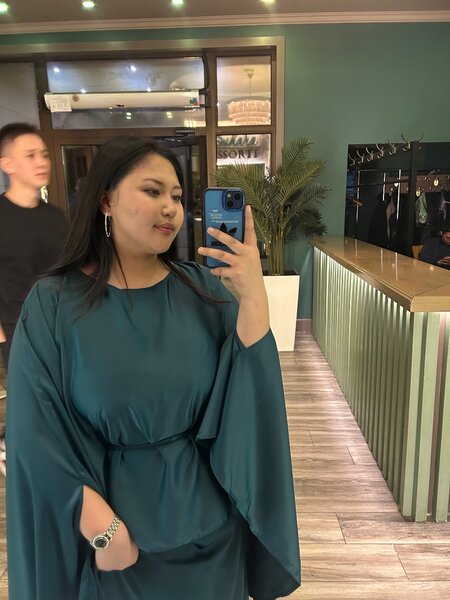 Платье пончо