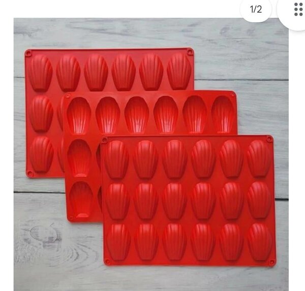 Moules Madeleine Silicone