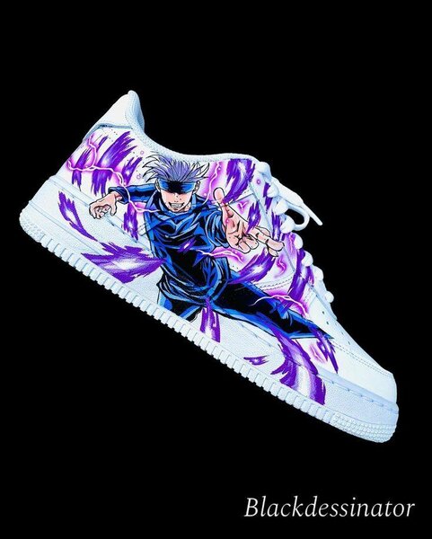 Sneakers personnalisées anime