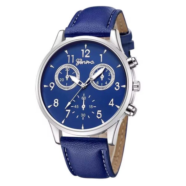 Montre Homme Élégante en Cuir
