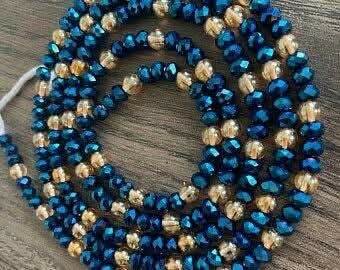 Collier de perles colorées