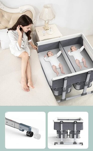 Berceau Double pour Jumeaux