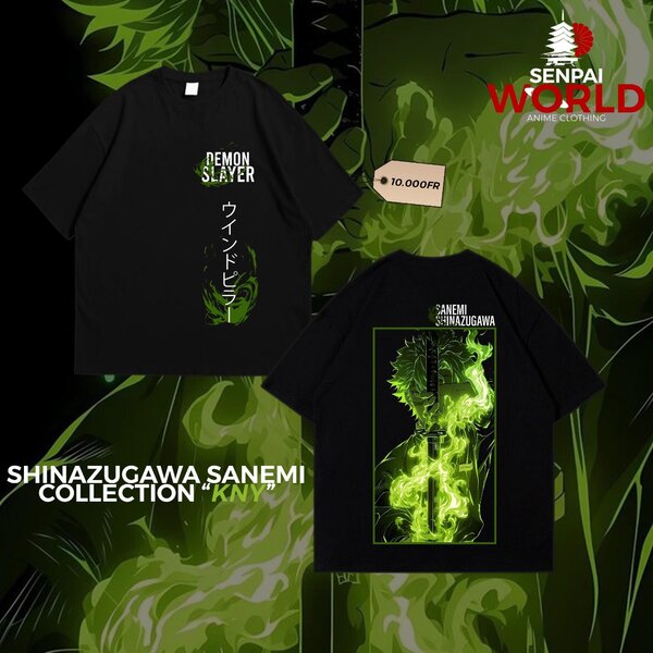 T-shirt Demon Slayer Sanemi