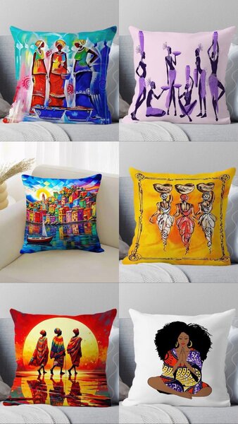 Coussins décoratifs ethniques