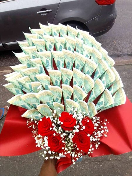 Bouquet d'argent,.
