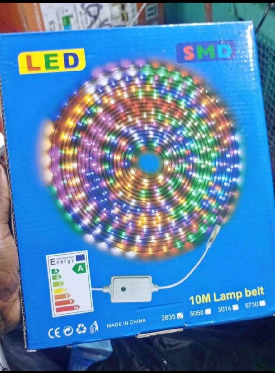 Guirlande LED 10m multicolore