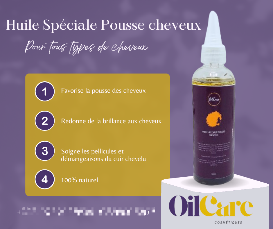 Huile Spéciale Pousse cheveux