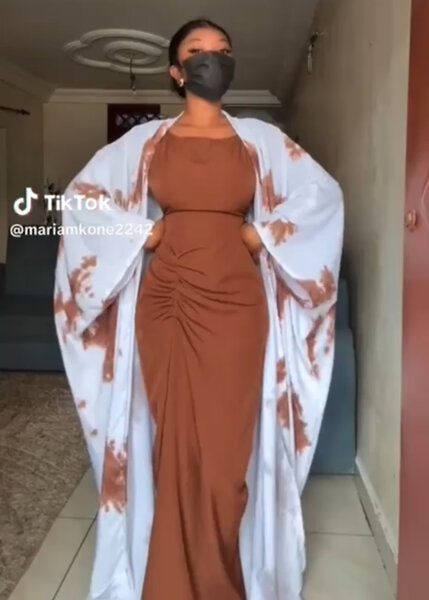 Robe Élégante Boubou Africain