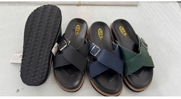 Sandales à boucle pour hommes