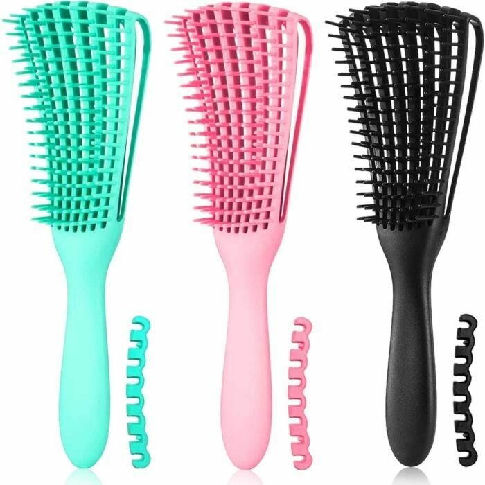 Brosse démêlante boucles