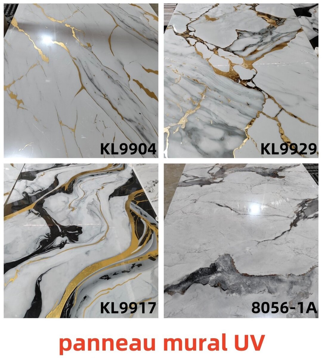 Panneau mural UV