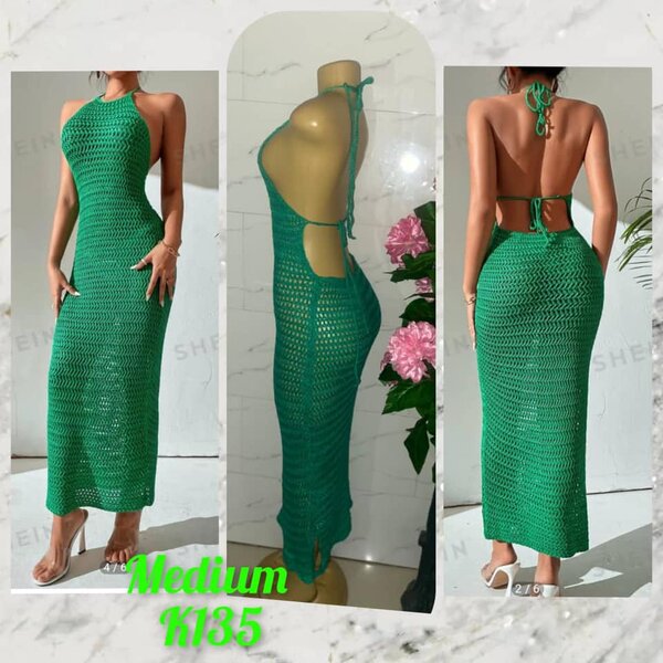 Beautiful and stylish women's dress green