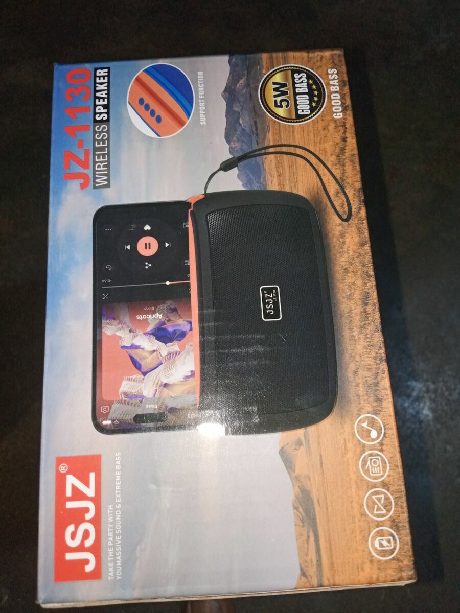 JSJZ Haut-parleur Bluetooth Portable