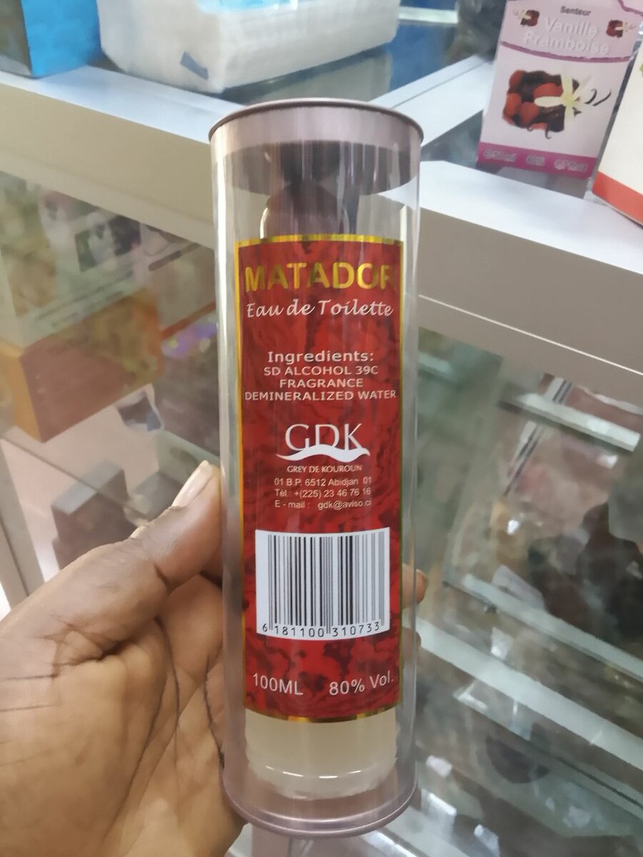 Eau de Toilette MATADOR 100ml