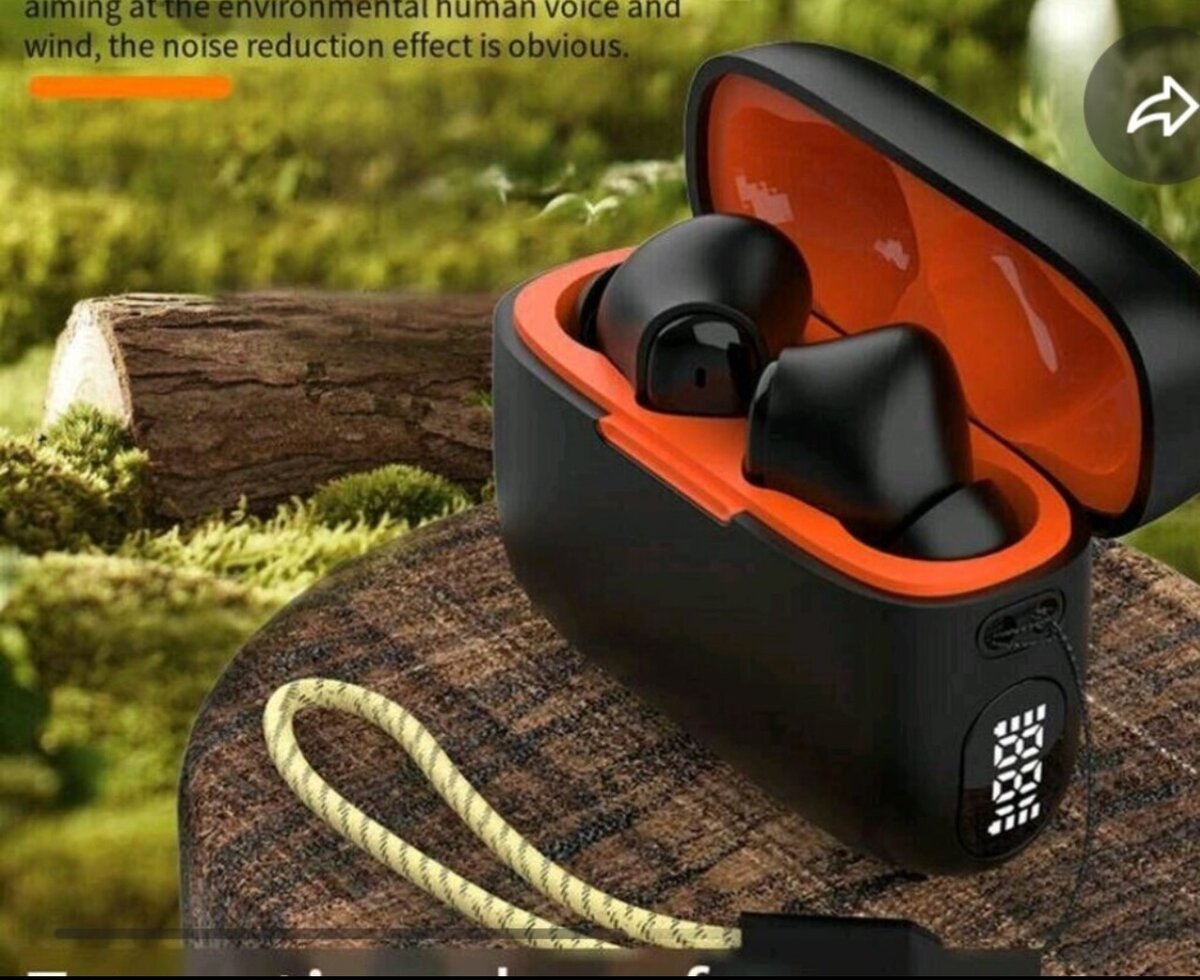 Wireless Noise-Cancelling Earbuds