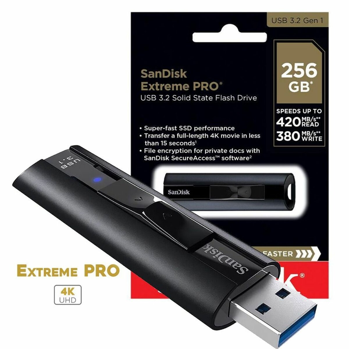 SanDisk Extreme Pro 256GB USB