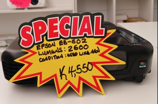 Projector epson eb - 302 Lumeas: 2600